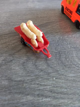 Majorette Ford Transit Racing Service