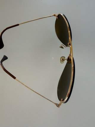 Gafas de sol Ray-Ban Aviator Marrón/Dorado