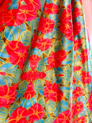 Vestido fiesta estampado floral