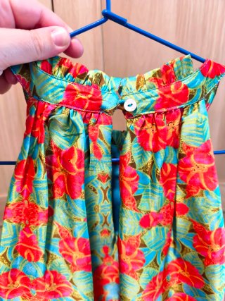 Vestido fiesta estampado floral