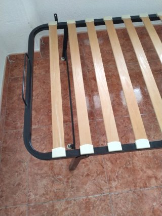 Somier Plegable Metálico y Madera