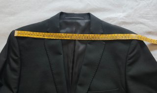 Traje de chaqueta negro