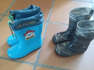 Botas de agua niño Paw Patrol y camuflaje