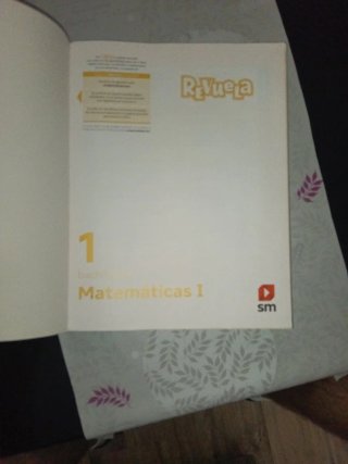 Matemáticas I 1 bachillerato Revuela+ code digital