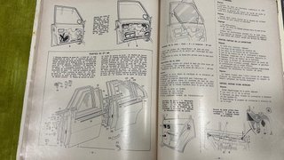 Revista técnica Simca 1000, Renault 14 en francés.