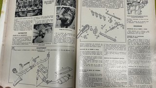 Revista técnica Simca 1000, Renault 14 en francés.