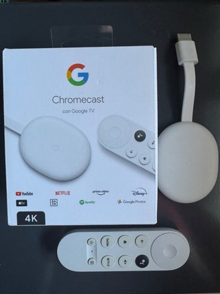 Google Chromecast con Google TV 4K