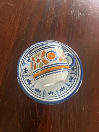 Juego de tazas de cerámica