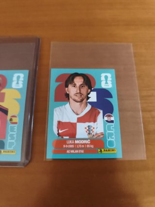 Cromos Panini Lamine Yamal y Modric mundial 2026