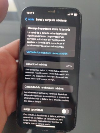 iPhone 12 Mini Negro Impecable