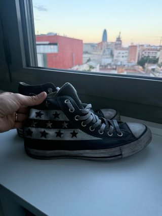 Converse Piel Estrellas T.41