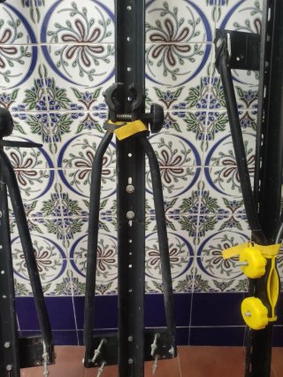 Portabicicletas Negro