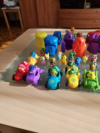 Lote Zoomlings Coches y Figuras