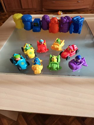 Lote Zoomlings Coches y Figuras