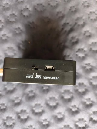 Adaptador Convertidor RCA a HDMI Mini AV2HDMI