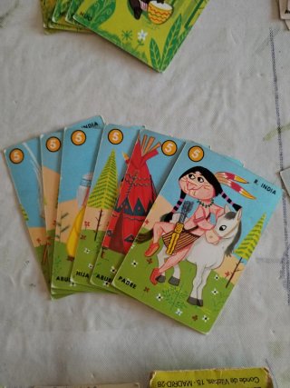 Juego de las Razas Ediciones Recreativas 1960