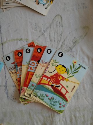 Juego de las Razas Ediciones Recreativas 1960