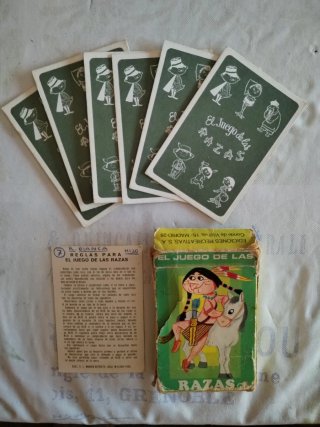 Juego de las Razas Ediciones Recreativas 1960