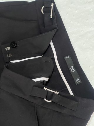 Pantalón negro Mango Talla L