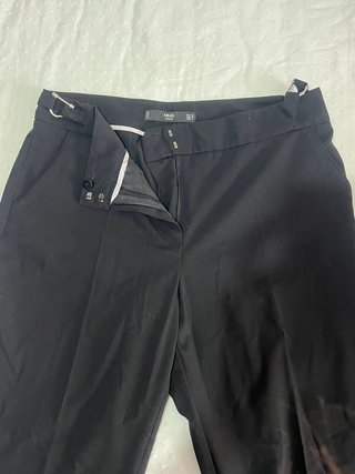 Pantalón negro Mango Talla L