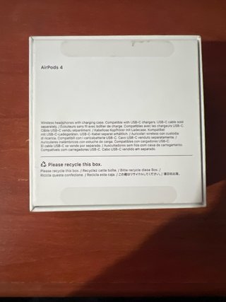 Apple AirPods 4 Blancos con caja original