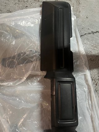 Embellecedor Tablero Golf MK1 Cabrio Negro