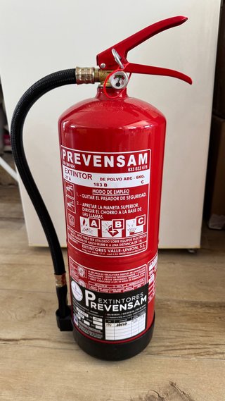 Extintor PREVENSAM Polvo ABC 6kg