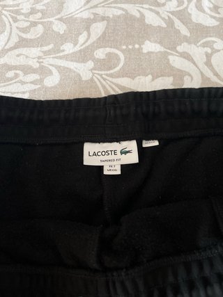 Chándal Lacoste Negro Completo