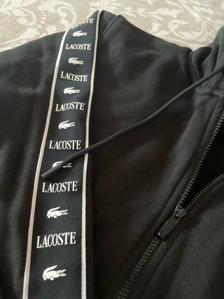 Chándal Lacoste Negro Completo