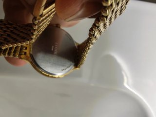 Reloj Lotus Dorado con Correa Metálica