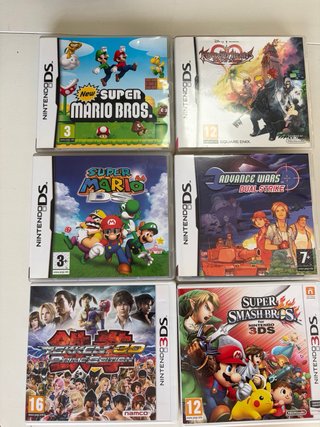 Lote Nintendo DS y 3DS: Joyas Pokémon, Mario y más