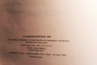 Lote 2 Cómics E.O en Francés.