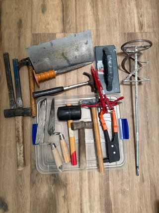 Pack herramientas construcción y bricolaje