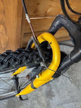 Bicicleta Monty KY7 Amarilla