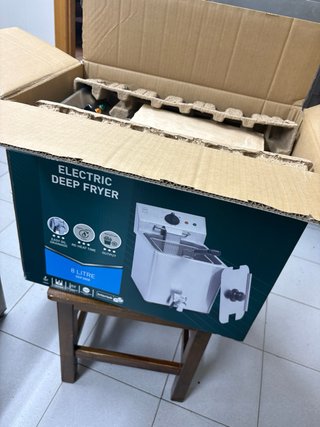 Freidora Profesional 8L Acero Inoxidable