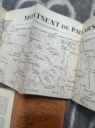 Guía Excursionista Vintage Montsent de Pallars + M