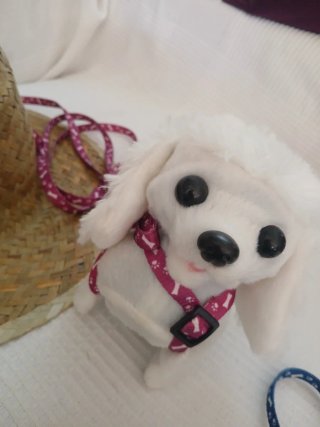 Lote de perritos bolso peluches y accesorios