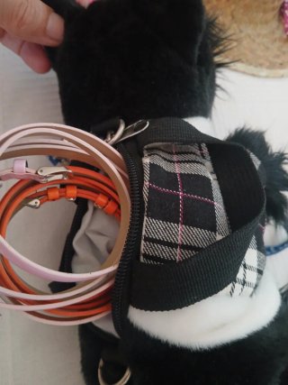 Lote de perritos bolso peluches y accesorios