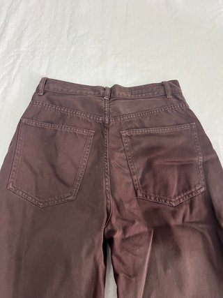 Pantalón Zara Talla 38 Marrón