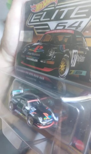 Hot Wheels Porsche 911 GT2 EVO 993 Elite 64