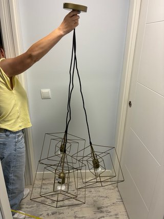 Lámpara colgante Maisons du Monde 130cm
