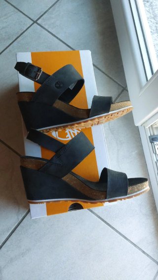 Sandali Timberland Donna N.37 Neri