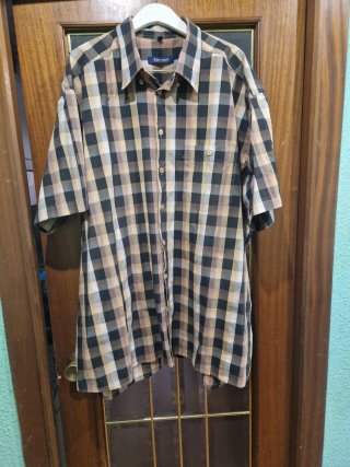 Camisa cuadros KING'S ROAD Talla 4XL