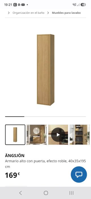 Mueble Torre Baño IKEA