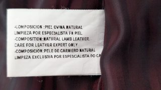 Chaqueta de piel Easy Wear Hombre Talla 48
