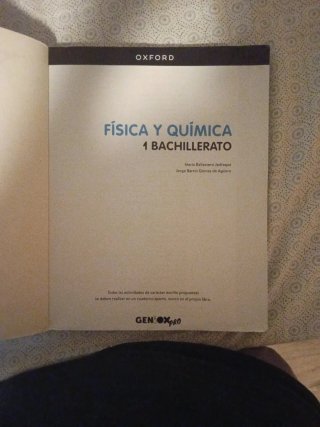 Física y Química 1 Bachillerato + code digital