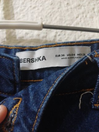 Pantalones Cargo Vaqueros Pull&Bear