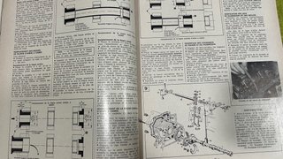 revista Técnica en francés de Talbot y Datsun.