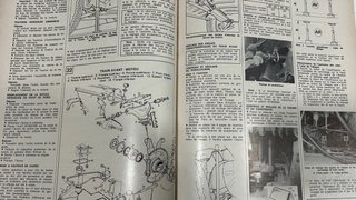 revista Técnica en francés de Talbot y Datsun.