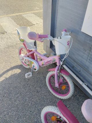 2 Bicicletas Niña 3-6 años Rosa